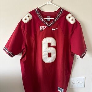 Nike Crimson Men's Jersey with White Accents